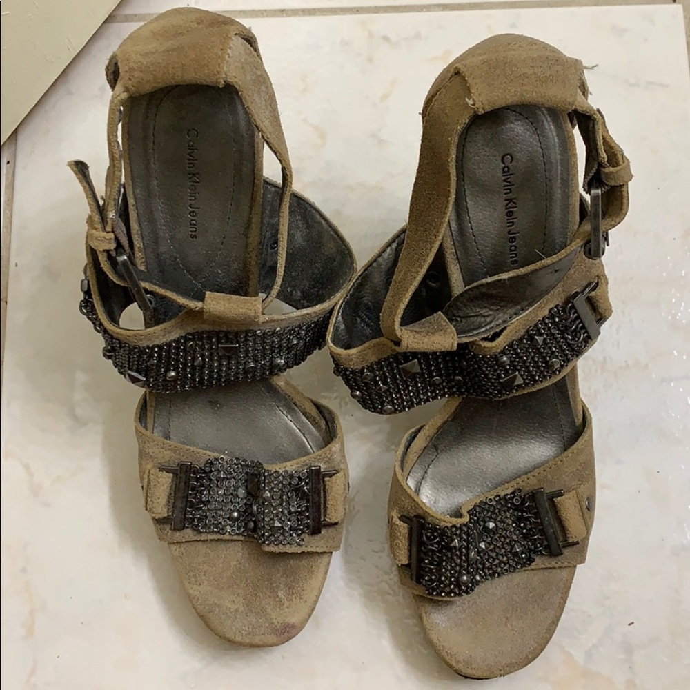 Calving Klein shoes